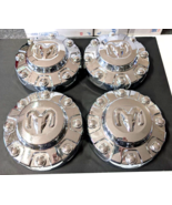 2019-2024 DODGE RAM 3500 FRONT/REAR CHROME CENTER CAP 6MP53SZ0AC/6QC38TR... - $255.00