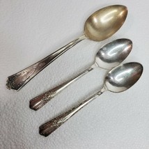 BRIDE Serving Spoon Silverplate Ornate Floral Harmony House AA+ Teaspoon... - $10.55