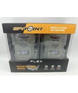 Spypoint Flex 33MP DOUBLE PACK Cellular Trail Cameras 1080P Infrared Deer Hunt - $159.99
