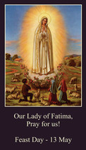 Our Lady of Fatima Prayer Card, 10-pack, plus a Free Jesus Prayer Card - £10.13 GBP
