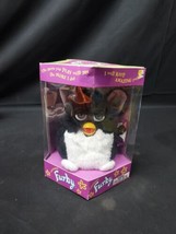 New In Box FURBY 1998 Black w/ White Belly &amp; Brown Eyes 70-800 Tiger Ele... - $51.07