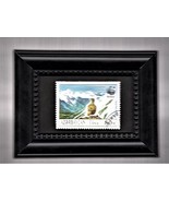 Framed Stamp Art - Caucasian Grouse - Endangered Wild Life - $13.38 CAD