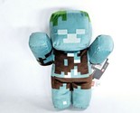 Nerw! 9&quot; Minecraft DROWNED ZOMBIE Plush Stuffed Figure 2023 Mattel NWT - $27.99