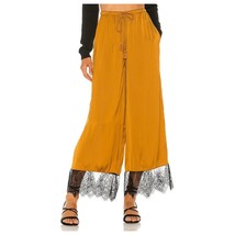 Free People Honey Ginger Talking in My Sleep Wide Leg Lounge Pants NWT S - $33.24