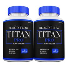 2 Pack Titan Pro Supplement, Max Strength Formula For Men, TitanPro Pills - $77.98