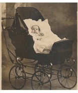 BARGAIN BIN RPPC Antique Baby in a Carriage  - $4.00