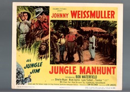 Jungle MANHUNT-1951-JOHNNY WEISMULLER-SHEILA RYAN-ADVENTURE-SCI Fi Fn - £21.75 GBP
