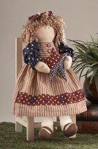 Primitive Doll  41400- Americana Doll w/star - £14.86 GBP