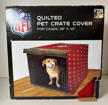 NFL San Francisco 49ers Pet Crate Cover  large  28&quot; x 42&quot; Brand New *Dam... - $14.84