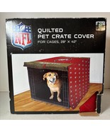 NFL San Francisco 49ers Pet Crate Cover  large  28&quot; x 42&quot; Brand New *Dam... - $20.87 CAD