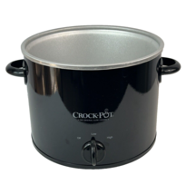 Crock-Pot SCR400-B 4 qt Slow Cooker - Black No Lid Or Stoneware Insert - TESTED! - £7.96 GBP