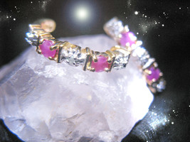 Haunted SUCCESS &amp; REWARDS 300X EARRINGS MAGICK RUBY STERLING  WITCH CASSIA4 - $67.77