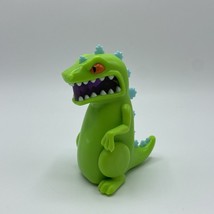 Vintage Burger King Kids Club Rugrats Reptar Figure Push Wheelie Toy - £4.94 GBP