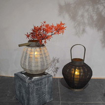 Hand-held Lantern, Bamboo Woven Linen, Candle Holder Decoration - $151.90+
