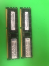 Lot of 2 Micron MT36JSF2G72PZ-1G6E1FG 16GB 2Rx4 PC3L-12800R DDR3 Server RAM - £18.35 GBP