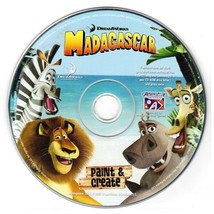Madagascar Paint &amp; Create (PC-CD, 2005) for Windows - NEW CD in SLEEVE - $4.98