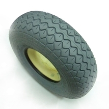 X2) 4.00-5 C154 Foam-Filled Gray Tire 13”X4” 330X100 mobility scooter Cheng-Shin image 2