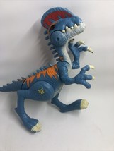 Jurassic World Toy Blue Dinosaur With Lights &amp; Sound.  Pre Owned TESTED WORKS - £4.70 GBP