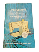 Manual Instruction 1969 Singer Stylist Zig Zag Sewing Machine Model 457 ... - £11.66 GBP