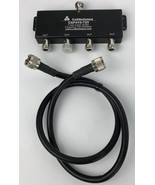 CellAntenna CAP410-725 4-Way 50 Ohm Splitter, 700-2500 Mhz w N-Female Co... - £47.54 GBP