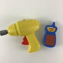 Disney Handy Manny Tools Drill Cell Telephone Pretend Play Toys 2007 Mattel - $24.70