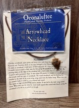 Oconaluftee Arrowhead Necklace Pendant Cherokee Hand Crafted - New In Package - £19.65 GBP