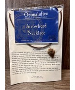 Oconaluftee Arrowhead Necklace Pendant Cherokee Hand Crafted - New In Pa... - £19.44 GBP