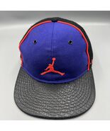 Air Jordan Hat Youth Blue Black Infrared Jumpman Snap Back Cap - $527.87 MXN