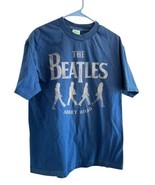 Y2K  2000&#39;s The Beatles Abbey Road 2005 Apple Blue T Shirt Men’s Large - €24,71 EUR