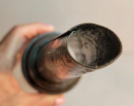 The Master MFG Co. Glass Oil Bottle and Metal Spout image 5