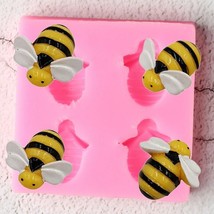Bee Sugarcraft Silicone Mould Fondant Molds DIY Candy Clay Cake Decorati... - £6.33 GBP