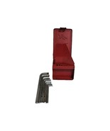 VTG Snap-on SAE Hex Key Allen Wrench Set 3/8–7/64 USA Red Metal Case Mis... - $817.69 MXN