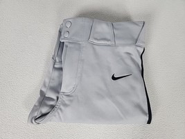 Nike Vapor Select Full Length Piped Baseball Pants Men&#39;s Small Gray BQ64... - €19,77 EUR