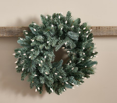 Bethlehem Lights 24&quot; Overlit Wreath w/ LEDs in Blue Spruce  OPEN BOX - $989.99