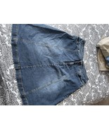 Cervelle Women’s 100% Cotton Blue Denim Jean Skirt Size 12 - $14.00
