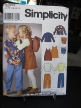 Simplicity 5284 Childs Pants, Jacket, Jumper, Top & Back-Pack Pattern - Size 3-8 - $7.91