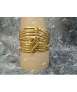 Egyptian Snake Costume Bracelet Nile Queen Cleopatra Goddess Serpent Asp... - €8,39 EUR