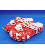 Hello Kitty x Crocs Womens Classic Clog Red Size Men&#39;s 6/Womens 8 Slip On - $95.84 CAD