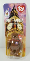 Ty Teenie Beanie Britannia The Bear McDonald's Brand New In Box w/ ERRORS Rare! - £27.25 GBP