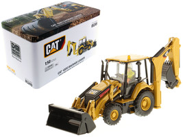 CAT Caterpillar 432F2 Backhoe Loader with Operator &quot;High Line Series&quot; 1/50 Dieca - £93.29 GBP