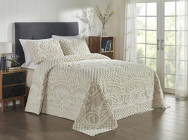 Better Trends Ardent Collection, 3-Piece King Bedspread Set with Pillow Shams - £137.02 GBP