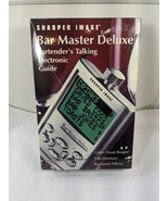 NEW Sharper Image Bar Master Deluxe Bartenders Talking Electronic Guide ... - $27.12 CAD