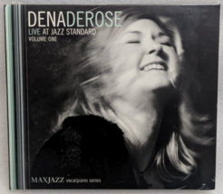 Dena DeRose Live at Jazz Standard V 1 MaxxJazz Vocal Piano Series (CD, 2007) NEW - $22.99