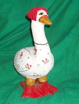 Large Paper P API Er Mache Mother Goose Festival Folk Art Country Table Decor See - $25.00
