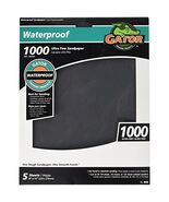ALI INDUSTRIES 4046 5PK 9x11 1000 Grit Mirror Fine Waterproof Sandpaper, 10 - $357.85 MXN