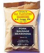 Blend # 10 Legg&#39;s Old Plantation PORK SAUSAGE SEASONING 8 oz Bag No 25 A... - $519.13 MXN