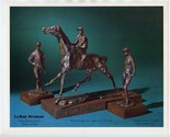 LeRoy Neiman Bronze Horse Racing Suite Photo and Limited Edition Informa... - £21.83 GBP