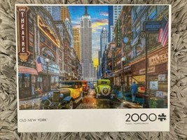 Buffalo Games - Old New York - 2000 Piece Jigsaw Puzzle 38.5 x 26.5 - £15.00 GBP