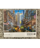 Buffalo Games - Old New York - 2000 Piece Jigsaw Puzzle 38.5 x 26.5 - £15.00 GBP