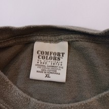 Comfort Colors Chouinard Pre-Shrunk Ring-Spun James Suchen Long Sleeve Men Sz XL image 3